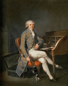 Maximilien Robespierre (olaj, vászon) alkotó: Louis Leopold Boilly