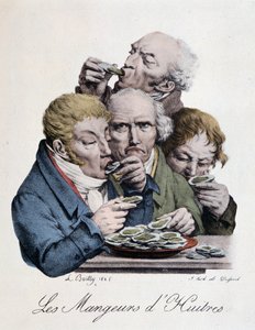 Osztrigaevők – L. Boilly
