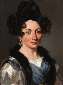 Marie-Marthe Perpétue de Banyuls de Montferré, született de Chavigny portréja alkotó: Louis Leopold Boilly