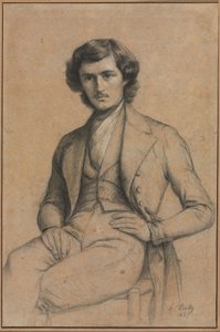 Egy fiatal férfi portréja alkotó: Louis Leopold Boilly