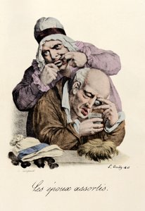 A válogatott orsók Louis-Leopold Boilly gravírozása (Louis Leopold Boilly alkotó: Louis Leopold Boilly