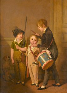 Louis-Léopold Boilly - Az én kis katonáim alkotó: Louis Leopold Boilly