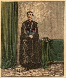 Louis-Gaston de Segur (Louis Gaston de Segur) (1844-1879) francia püspök - - Metszet a „”-ból Vallástanítás szemmel. Wonderful Album”, Louis Maitrejean és Georget Ramond - Franciaország 1910