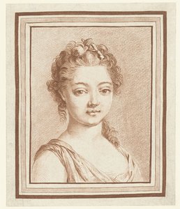 Egy fiatal lány mellszobra alkotó: Louis Marin Bonnet (attributed to)