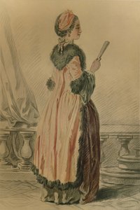 Orosz szobalány, orosz szobalány, c1765-1790, 1913