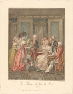 Újévi ajándékok. alkotó: Louis Marin Bonnet