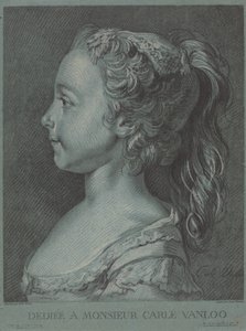 Marie-Rosalie Vanloo, c. 1764. alkotó: Louis Marin Bonnet