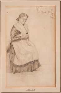 Kötés, 1884. alkotó: Louis Michel Eilshemius