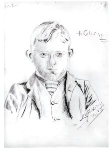 Howard L. Coles portréja, 1883. december. alkotó: Louis Michel Eilshemius