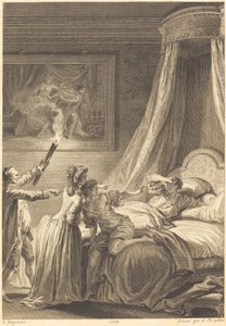 Le gascon puni alkotó: Louis Michel Halbou and Antoine Jean Duclos after Jean Honoré Fragonard