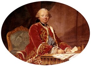 Etienne-Francois, Choiseul-Stainville hercege (1719-1785) alkotó: Louis Michel van Loo