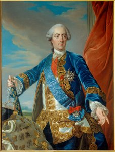 XV. Lajos portréja alkotó: Louis Michel van Loo