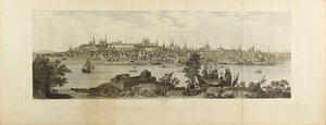 Panorámás kilátás Kasanra, 1767