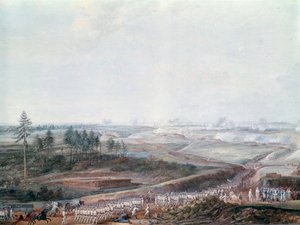 Amerikai függetlenségi háború: A yorktowni csata (vagy York Town) 1781.10.19., részlet