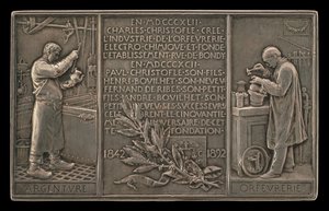 A Christofle Társaság ötvenedik évfordulója, 1842-1892 [fordított]
