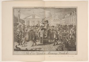 The Covent Garden Morning Frolic alkotó: Louis Philippe Boitard