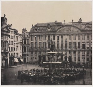 Cím nélkül Emlékkút építése, 1856. július.