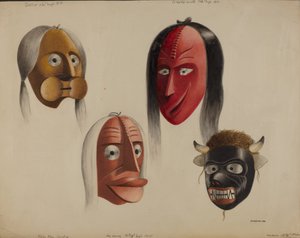 Maszkok, 1938.