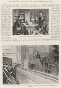 A francia színdarabcenzúra fenyegető eltörlése