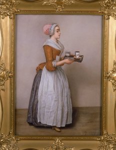 Die heiße Schokolade, Kopie nach dem Original von Jean-Étienne Liotard
