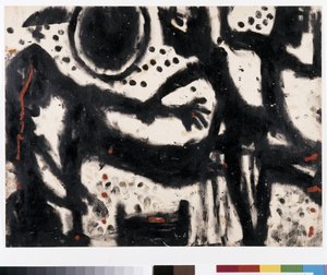 A végzetes zúzódás, 1939 (tinta és gouache papíron)