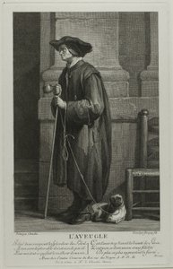 A vak ember koldul