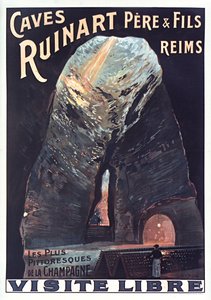 Ruinart barlangok, 1914.