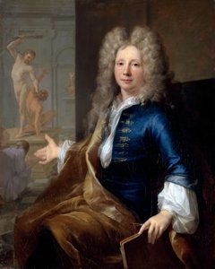 Ifjabb Louis Boullogne portréja 1654-1733 alkotó: Louis Tocqué