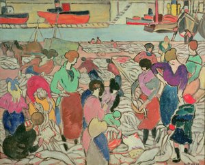 Halvásárlás Boulogne-ban alkotó: Louis Valtat