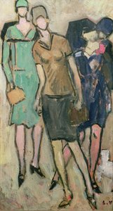 Fiatal és fiatal lány pulóverben alkotó: Louis Valtat