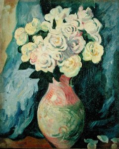 Virágok (olaj, vászon) alkotó: Louis Valtat
