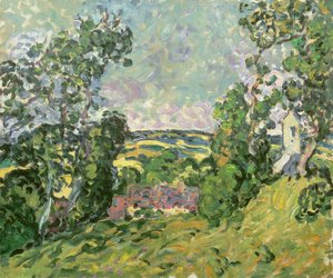 Táj (olaj, vászon) alkotó: Louis Valtat