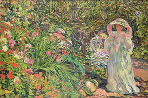 Madame Valtat a kertben