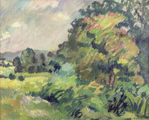 Normandiai táj alkotó: Louis Valtat