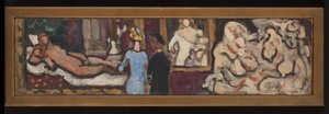 Tanulmányok Tiziano Urbinói Vénusz és Flóra című műve után, a Petit Palais "Olasz művészet" című kiállításán készült 1935 tavaszán-nyarán (olaj, karton). alkotó: Louis Valtat