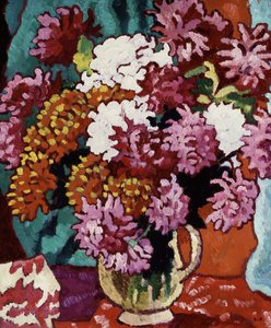 Dáliák váza alkotó: Louis Valtat