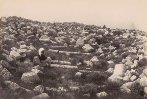 Romok Bejrút közelében, Libanonban alkotó: Louis Vignes