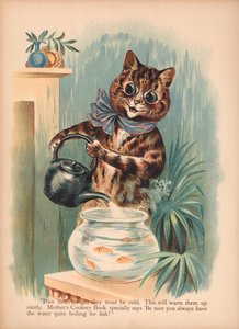 Louis Wain macskák (chromolitho) alkotó: Louis Wain