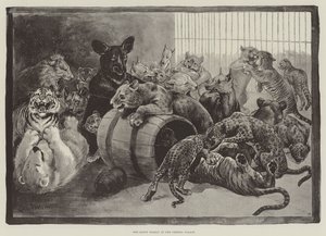 A boldog család a Crystal Palace-ban alkotó: Louis Wain