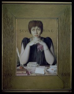 Severine portréja (Caroline Remy) (1855-1929)