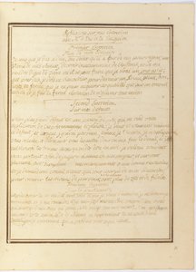 "Elgondolások az interjúmról Mr. Le Duc de la Vauguyonnal", autográf kézirat, 1767. januártól 1769 elejéig alkotó: Louis XVI