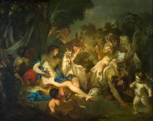 Bacchus gyermekkora, 1700-1710 körül (olaj, vászon)