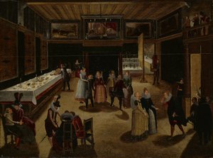 Esti buli alkotó: Louis de Caullery (manner of)
