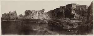 Kaalat el Athlit, Szíria, Kilátás a tengerpartról, 1859.