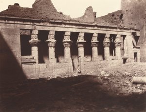 Philae, Belső udvar, West Colonnade