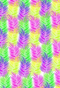 Overlaid Leaves, 2017, Digitális média alkotó: Louisa Hereford