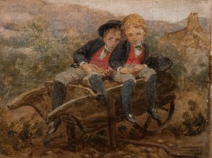 Vázlat a Honsról. Dudley és Archie Hamilton Gordon, 1890.