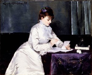 Madame Lucien Guitry portréja, 1876