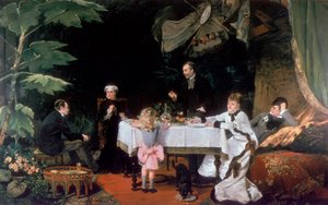 Ebéd a Konzervatóriumban, 1877