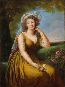 Jeanne Bécu, Du Barry grófnő 1743-1793. alkotó: Elisabeth Louise Vigee Lebrun